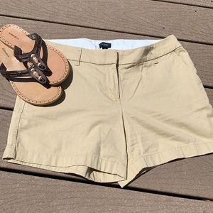 Khaki J. Crew Shorts